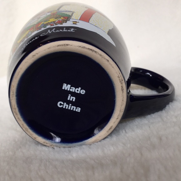 Philadelphia Christmas Village German Style Gluehwein Mug Cup Night Market - Picture 6 of 8